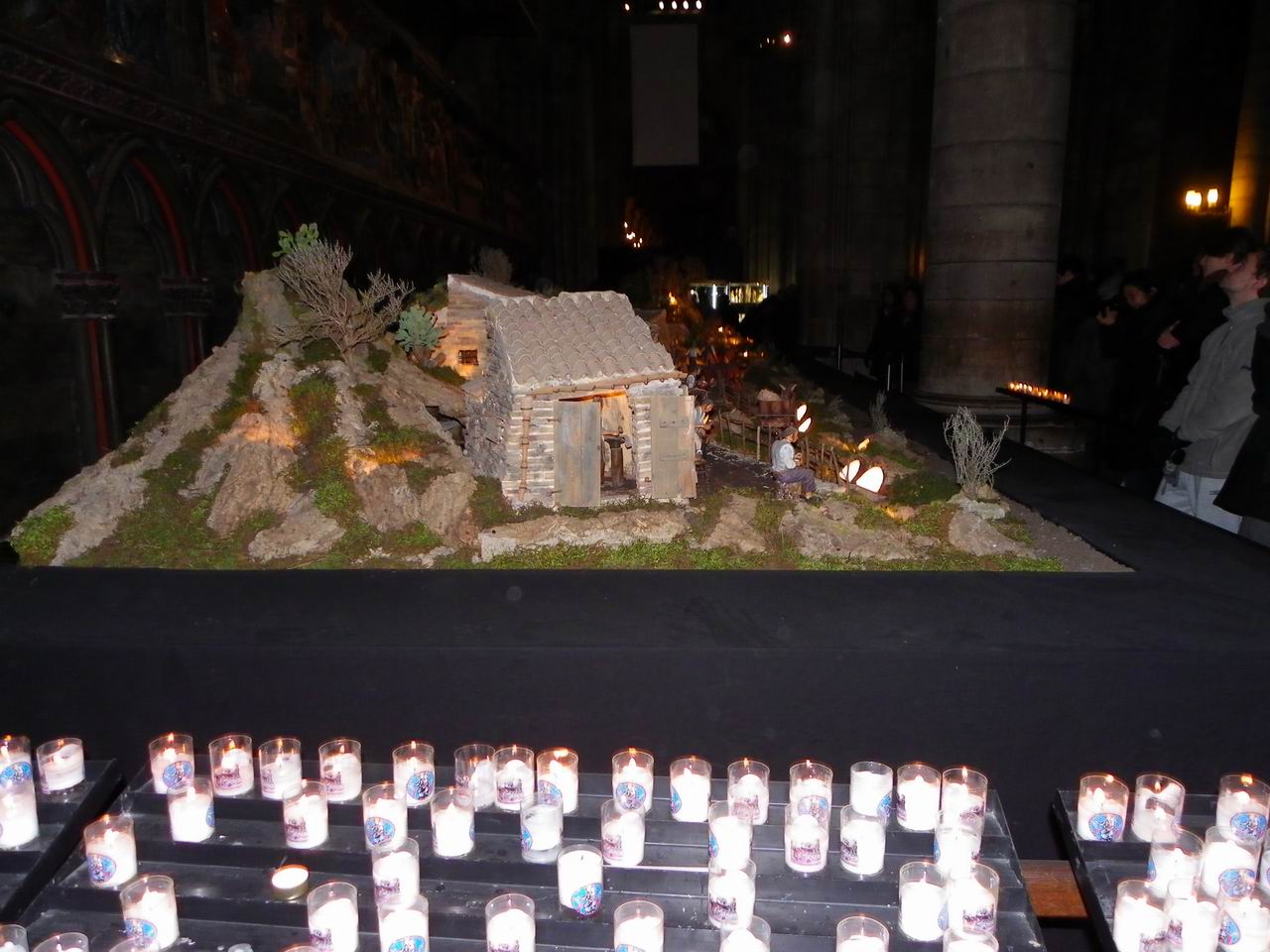 La Crèche de Noël 2012 de Notre-Dame de Paris